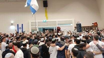 אירוע הכנסת ספר התורה בישיבת בני עקיבא לפיד "תורת נחום" במודיעין | יאיר אריאלי