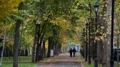 אנשים הולכים בפארק במיקולייב, אוקראינה | קרולין ואן הווטן/הוושינגטון פוסט
