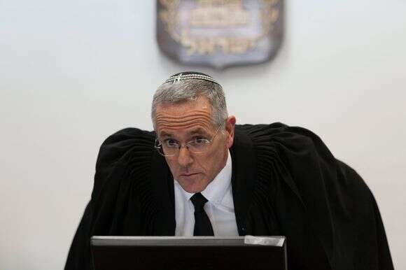 השופט דוד מינץ | פלאש 90