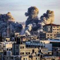 תקיפת חיל האוויר בדרום רצועת עזה. אילוסטרציה | עבד רחים חטיב, פלאש 90