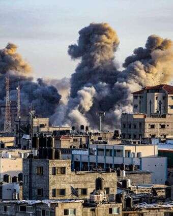 תקיפת חיל האוויר בדרום רצועת עזה. אילוסטרציה | עבד רחים חטיב, פלאש 90 תקיפת חיל האוויר בדרום רצועת עזה. אילוסטרציה | עבד רחים חטיב, פלאש 90