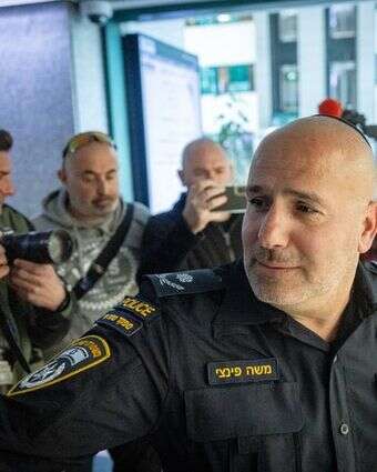 מפקד מחוז יהודה ושומרון במשטרת ישראל, ניצב משה פינצ'י | חיים גולדברג, פלאש 90