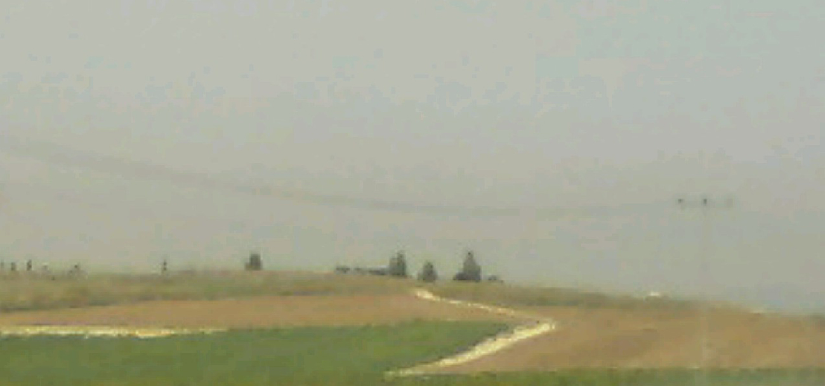 "השביל", מתוך הסדרה ״נוף ארץ״, 2015-2005 | יורם בוזגלו