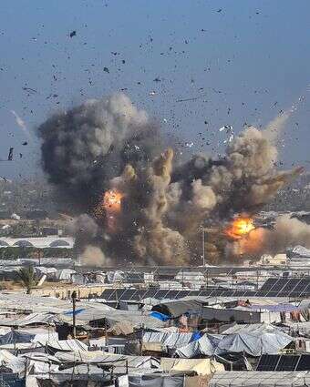 תקיפה ישראלית ברצועת עזה, סוף ינואר 26' | EPA