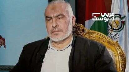 מאשים את ישראל בעיכוב שלב ב'. בכיר חמאס, ראזי חמד | הרשתות הערביות