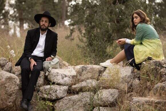 אורי אלבי ומשי קליינשטיין בסרט "חשבונות שמיים" | דוד סקורי