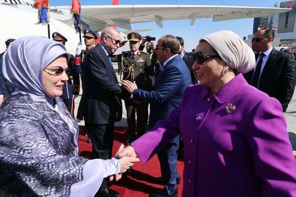 סיסי וארדואן בקהיר, היום | EPA