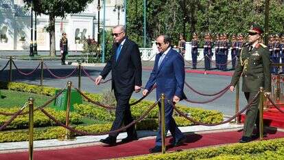 סיסי וארדואן בקהיר, היום | EPA