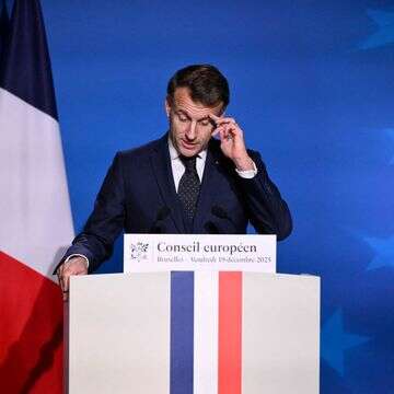 עמנואל מקרון | JOHN THYS / AFP