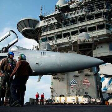 נושאת המטוסים לינקולן | AP נושאת המטוסים לינקולן | AP