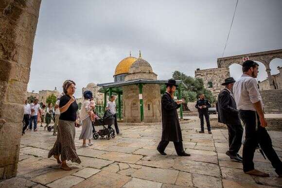 יהודים בהר הבית, 2023 | ג'מאל עוואד, פלאש 90