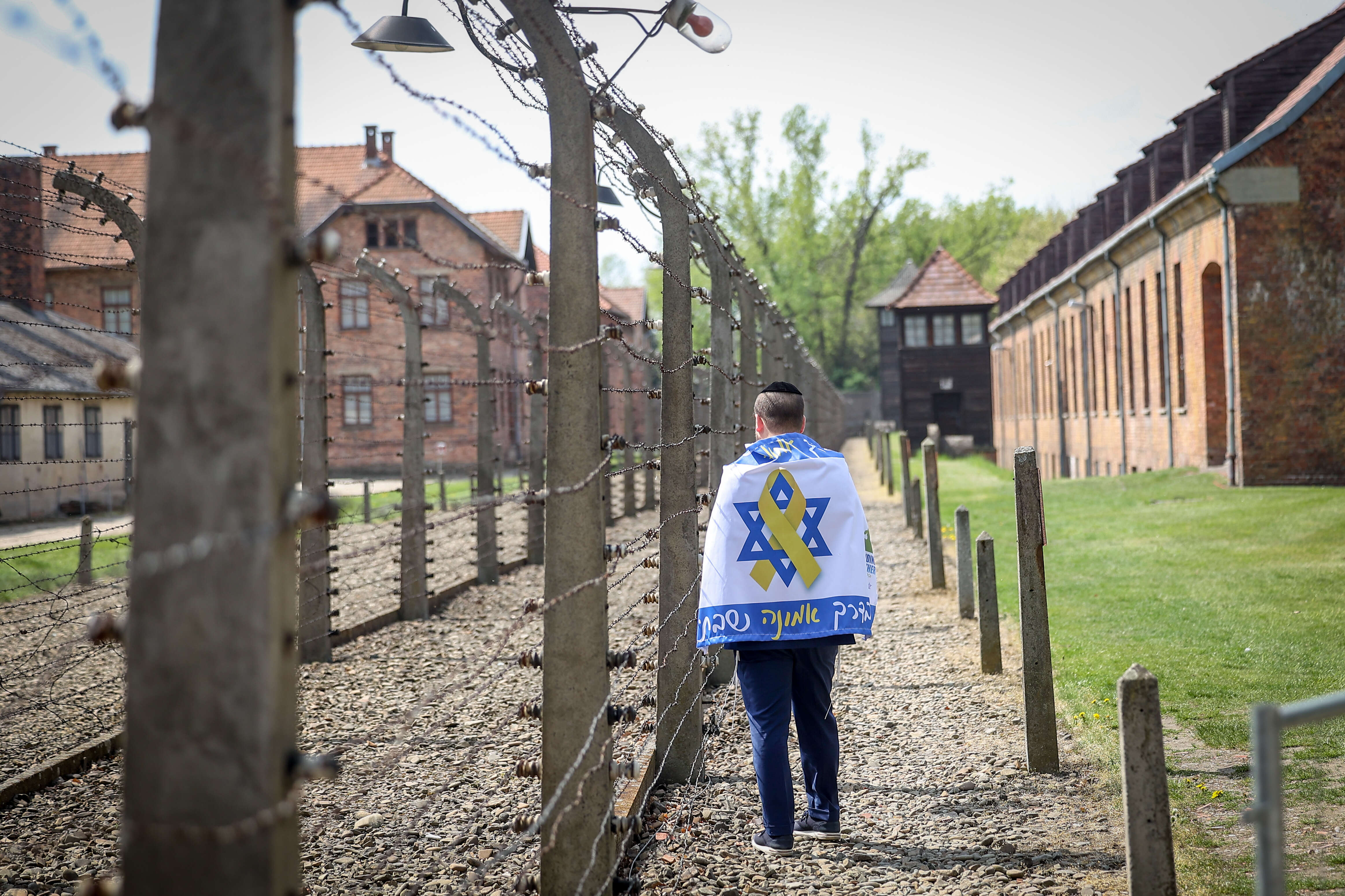 צעדת החיים במחנה הריכוז אושוויץ-בירקנאו בפולין | שלומי כהן - פלאש 90