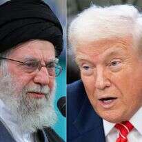 הסבלנות האמריקנית מתקצרת. טראמפ וח'אמנאי | איי.אף.פי