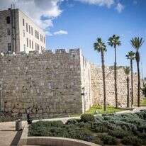 הדרך אל שער יפו, ירושלים. | יונתן זינדל, פלאש 90