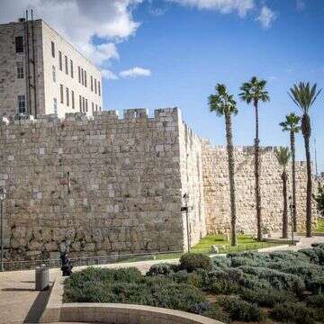הדרך אל שער יפו, ירושלים. | יונתן זינדל, פלאש 90