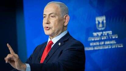 ראש הממשלה נתניהו בהצהרה | נועם רבקין פנטון, פול