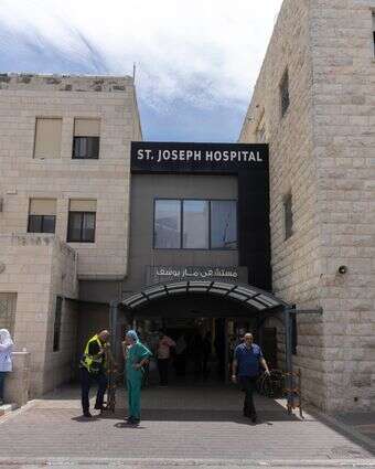 בית החולים סנט ג'וזף | אוליבר פיטוסי - פלאש 90