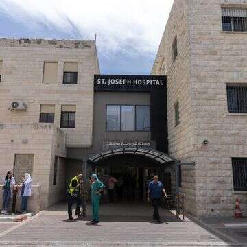 בית החולים סנט ג'וזף | אוליבר פיטוסי - פלאש 90