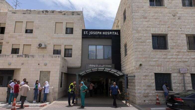 בית החולים סנט ג'וזף | אוליבר פיטוסי - פלאש 90