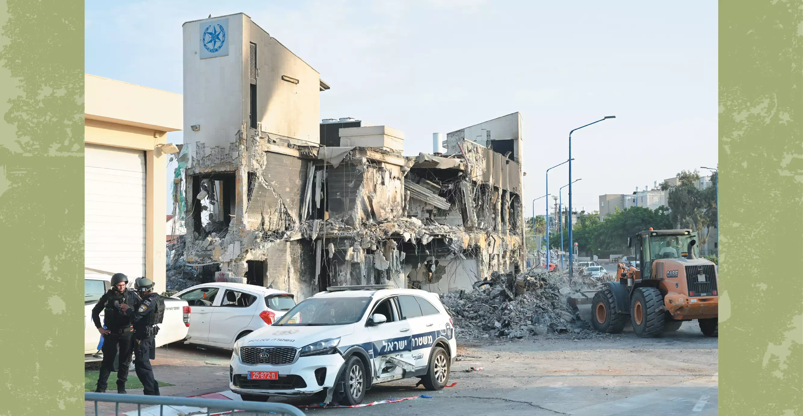 "הצבא היה בטראומה". תחנת המשטרה בשדרות | יוסי זליגר