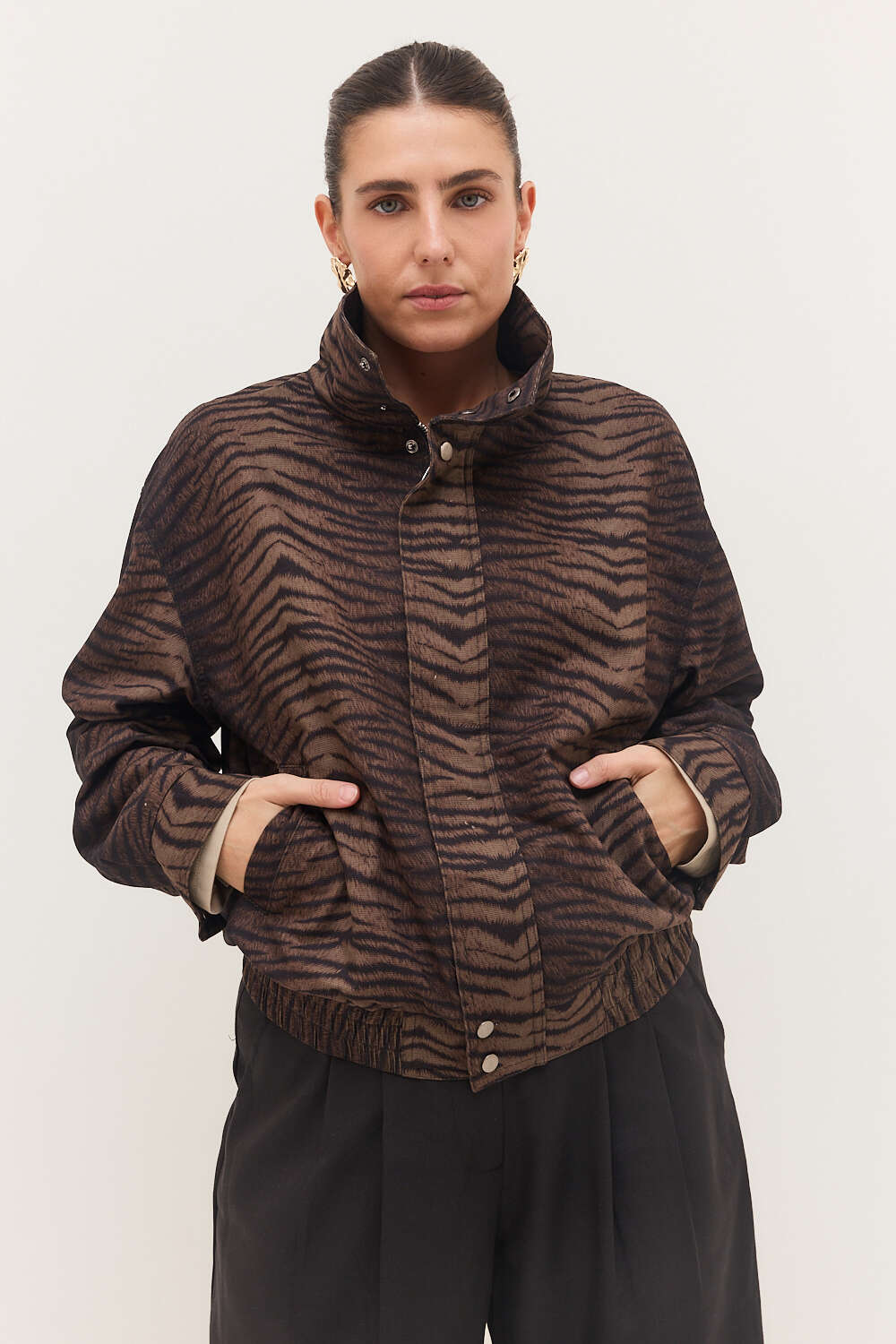 ג'קט זהבה מנומר 460 ש"ח | אור דדון