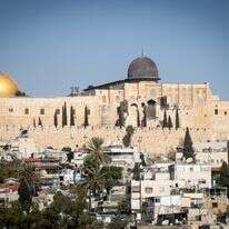 הר הבית, חומות העיר העתיקה ומזרח ירושלים | ג'מאל עוואד, פלאש 90