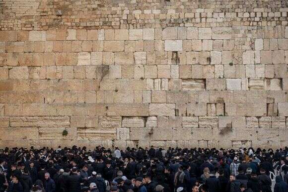 הכותל המערבי, שריד בית מקדשנו | חיים גולדברג, פלאש 90