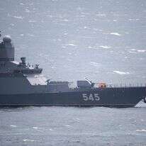 ספינת קורבטה של הצי הרוסית | AFP