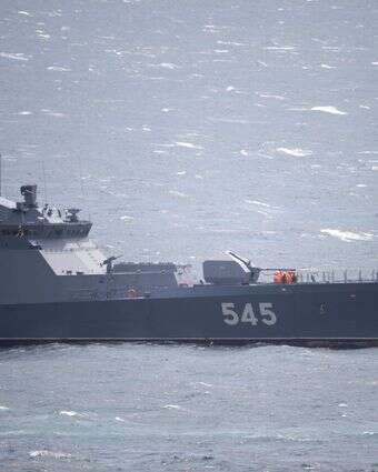 ספינת קורבטה של הצי הרוסית | AFP