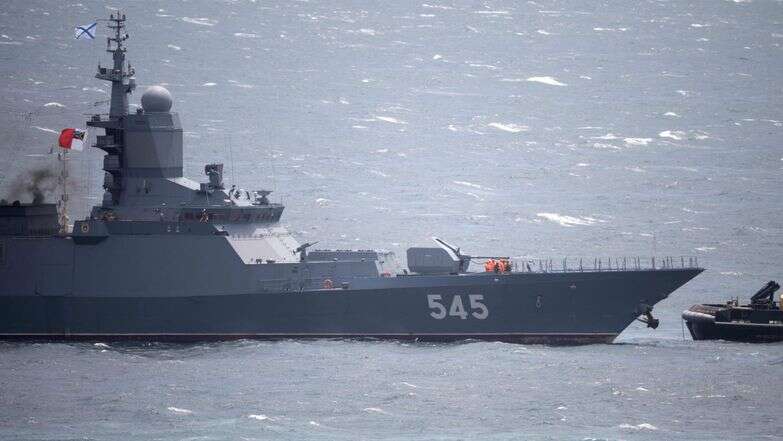 ספינת קורבטה של הצי הרוסית | AFP