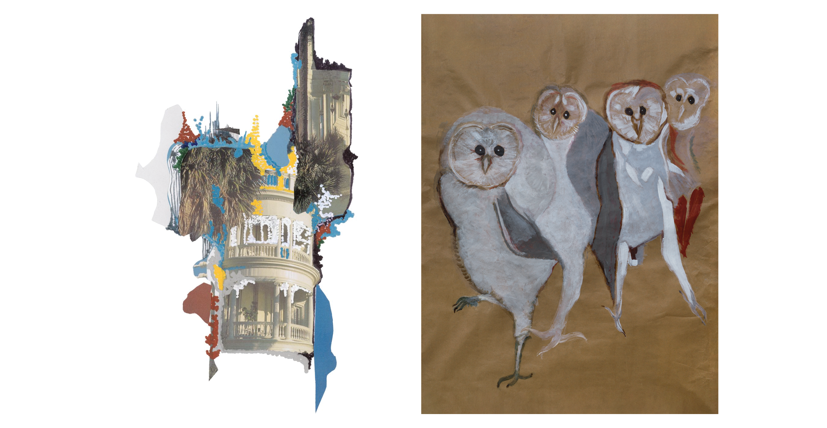 מתוך התערוכה עצירת פתע | עירית מקוב-(ת)נשמות | פנינה שלוי - אמריקנה