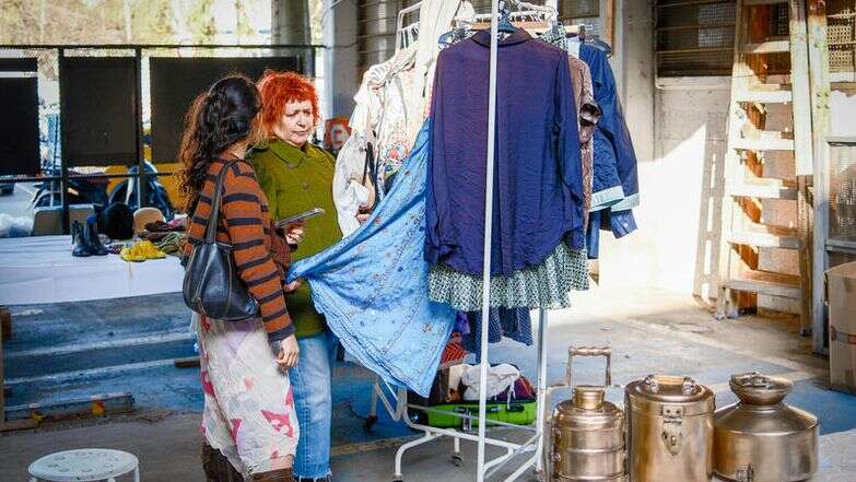 יריד יד שנייה בדרום תל אביב, ב-14 בפברואר 2025 | דור פזואלו/FLASH90