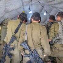 לוחמי חטיבת החשמונאים בפעילות בעזה | חיים גולדברג, פלאש 90