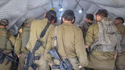 לוחמי חטיבת החשמונאים בפעילות בעזה | חיים גולדברג, פלאש 90