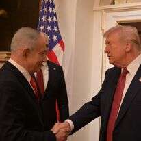 טראמפ ונתניהו בפגישתם בבית הלבן | אבי אוחיון, לע"מ