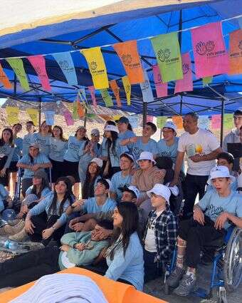 מחנה אילת 2026 של עמותת “שמחה לילד", בין המשתתפים נכח גם מנכ״ל משרד הרווחה, ינון אהרוני | דניאל אדרי