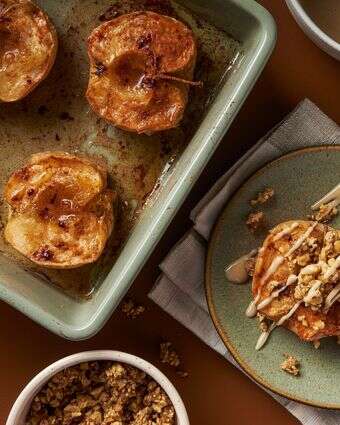 כך תהפכו תפוחים לקינוח חורפי אלגנטי | ריי לופז עבור הוושינגטון פוסט