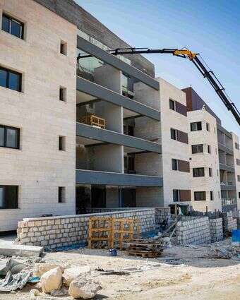 בנייה בנווה דניאל, 2023 | גרשון אלינסון, פלאש 90