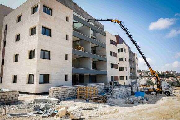 בנייה בנווה דניאל, 2023 | גרשון אלינסון, פלאש 90