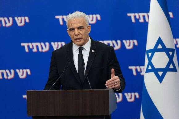 יו"ר יש עתיד, יאיר לפיד | יונתן זינדל, פלאש 90