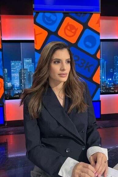 נוי בר איזק באולפן ערוץ 14 | ללא קרדיט