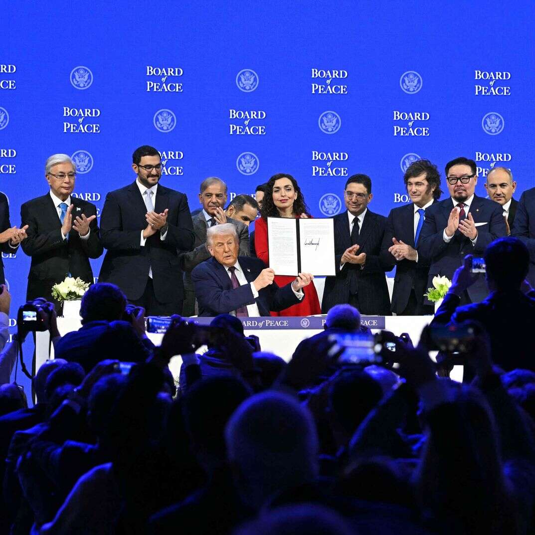 מועצת השלום של טראמפ | Fabrice COFFRINI / AFP