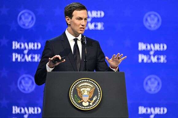 ג'ארד קושנר במועצת השלום | COFFRINI / AFP