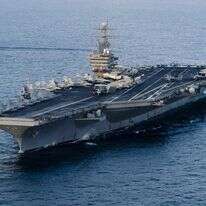 נושאת מטוסים אמריקנית במזרח התיכון | AFP