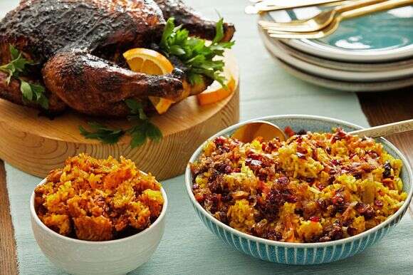 סעודה פרסית זו לפורים מתאימה לארוחת ערב של אמצע השבוע | טום מקורקל ; עיצוב אוכל: ליסה צ'רקסקי עבור הוושינגטון פוסט.