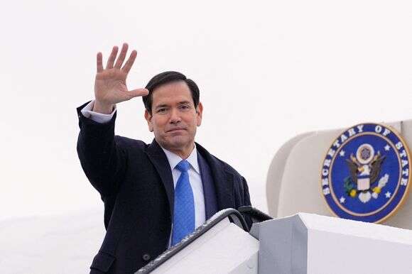 שר החוץ האמריקני מרקו רוביו לאחר ועידת הביטחון במינכן | AFP