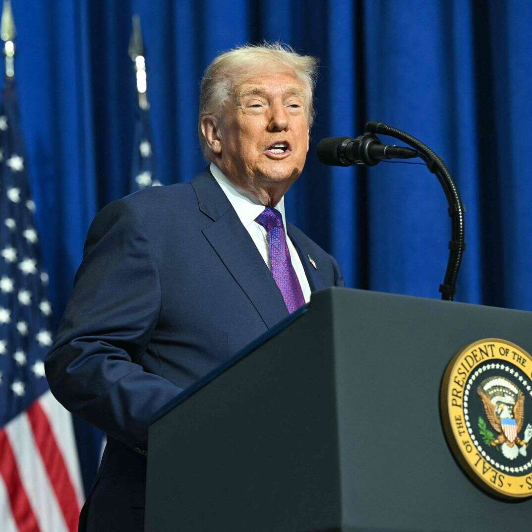 נשיא ארה"ב טראמפ בכינוס הראשון של "מועצת השלום" | AFP