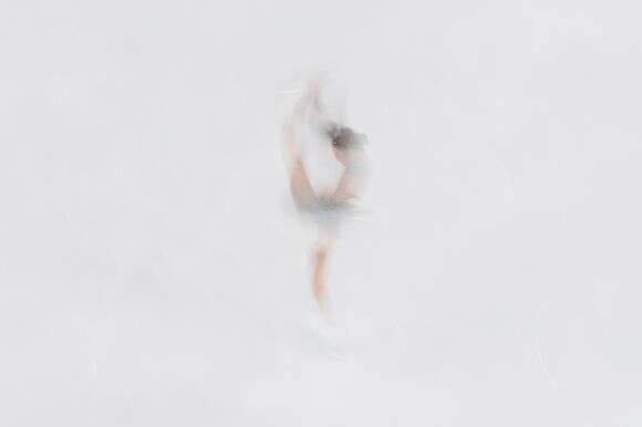 שין ג'י-אה מדרום קוריאה מתחרה במסגרת תוכנית החלקה אמנותית קצרה לנשים באולימפיאדת החורף 2026 | AP