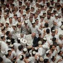 חגיגות שמחת תורה בישיבת הר המור בירושלים | חיים גולדברג, פלאש 90