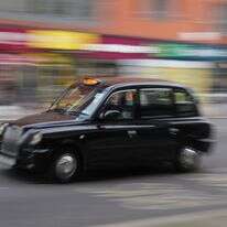 מונית שחורה בלונדון | AP מונית שחורה בלונדון | AP